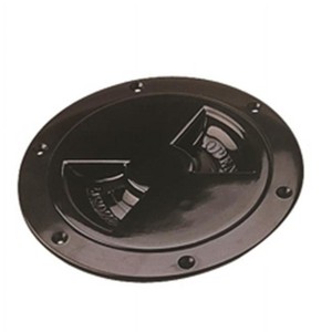 Sea-Dog 337165-1 Screw-Out Deck Plate - Black - Boat Equipment and Parts - Model 3371651. - 1 of 1