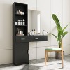 Modern Simple Makeup desk, Vanity Desk, Multi-layer Storage, Large Storage Space - 2 of 4