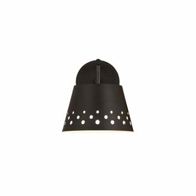 Katie 1-Bulb Wall Sconce - 8" Conical Shade, Dimmable, Dry Rated, Perfect for Any Room
