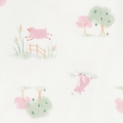 Green/Pink/Ivory