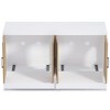 47.2" Large Hidden Cabinet Double Litter Box Enclosure Furniture for 2 Cats - 4 of 4