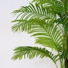 Artificial Palm Tree, Green Large Tropical Palm Faux Plant In Pot With Trunks And Realistic Leaves, Palm Tree For Indoor Outdoor Living Room - 4 of 4