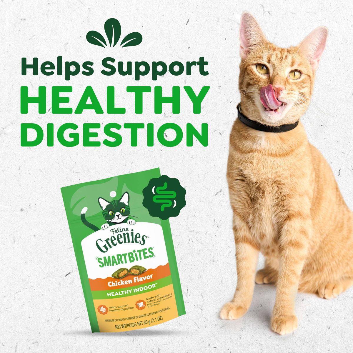 Greenies Smartbites Healthy Indoor Chicken Flavor Cat Treats - thumbnail 8