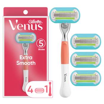 Venus Extra Smooth Value Pack Razor - Handle + 4 Blade Refills