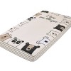 NoJo I Love Your Little Face Bears 100% Cotton Photo Op Nursery Fitted Crib Sheet - White - 2 of 4