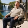 Adjustable Office Chair with High-Back and 360° Swivel, Comfortable Task Chair for Home and Work-The Pop Home - 2 of 4