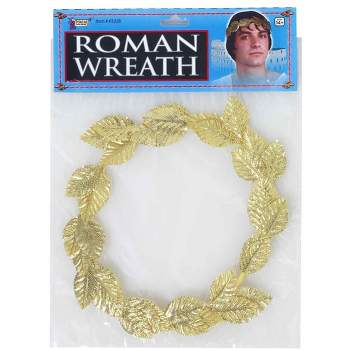 Forum Novelties Roman Gold Leaf Wreath Headpiece Costume Accessory
