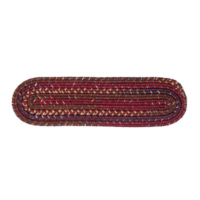 Colonial Mills Worley Stair Treads - Burgundy 8"x28"