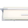 Possini Euro Design Jada Modern Wall Light Chrome Hardwire 33 3/4" Light Bar LED Fixture White Glass for Bedroom Bathroom Vanity Reading Living Room - 3 of 4