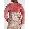 ELOQUII Women's Plus Size Faux Fur Bolero - 4 of 4