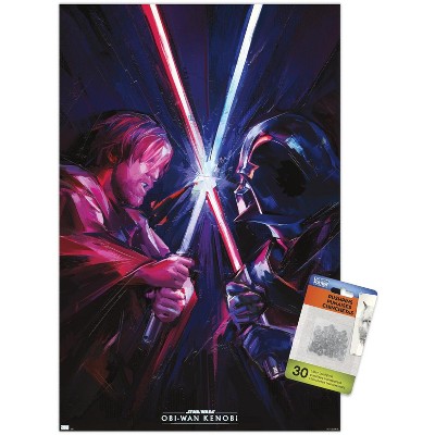 Borraccia Termica Star Wars 540ml - Battaglia Obi-Wan Kenobi Vs Darth Vader. Regalo Ideale Per Fan