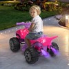 Sandinrayli 6 V Kids Ride On ATV 4 Wheeler Electric Car with Bluetooth and Music - 2 of 4