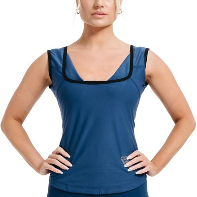 RDX Sports Women's Sweat Vest Without Zipper - Comfortable Workout Gear for Enhanced Performance and Weight Loss Goals