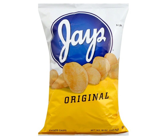 Jays Original Potato Chips - 10 oz
