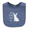Hudson Baby Infant Boy Cotton Bibs, Bacon My Heart, One Size - 4 of 4