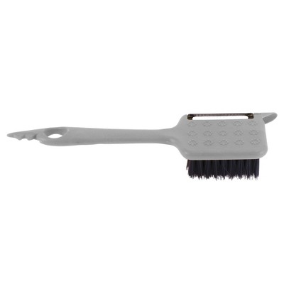 Unique Bargains Vegetable Potato Peeler Brush Gray 1 Pc