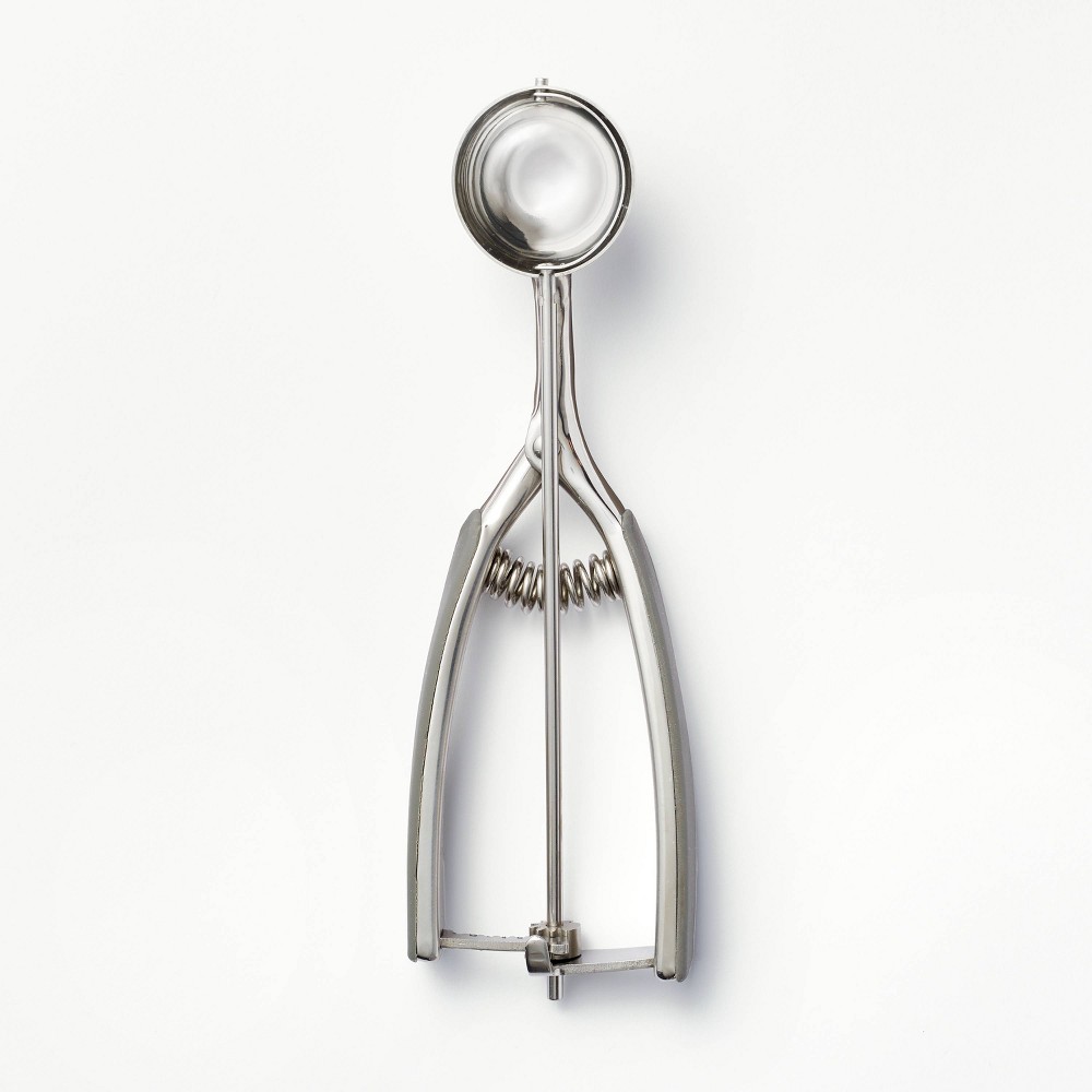 1.5Tbsp Stainless Steel Cookie Scoop Gray - Figmintâ„¢