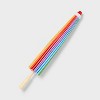 Pride 2.75' Round Outdoor Patio Summer Rainbow Parasol - 2 of 3