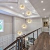 LLHZSY 40-Lights Modern Glam Globe Dandelion Crystal Chandelier - 5 Globes Dandelion- Gold - 2 of 4