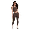 Jockey Women's EVERACTIVE Racerback Crop Tank With Built-In Bra - 4 of 4