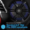 6.5" Three-Way Component Speaker System for Powerful Sound with 120W Max Power, Deep Bass, Easy Installation - 3 of 4