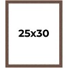 PosterPalooza | 25x30 Wide Barnwood Picture Frame, UV Acrylic, 6 Finishes - Grey, Brown, White, and Black - 2 of 4
