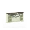 Tv Stand For Tvs Up To 75" With Open Shelves,Entertainment Center With Storage Cabinet Beige - 3 of 4