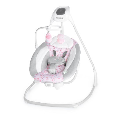 Ingenuity SimpleComfort Multi-Direction Compact Baby Swing with Vibrations