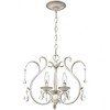 Quoizel Lighting Blanca 3 - Light Semi-Flush Mount in  Antique White - 3 of 4