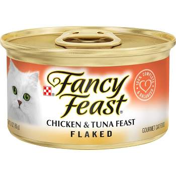 Purina Fancy Feast Flaked Wet Cat Food - 3oz Can