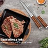 Itopfox 35pcs Deluxe Grilling Gifts Set for Birthday Fathers Day, Stainless Steel BBQ Accessories Kit for Men Dad, Professional Grill Tools Utensils - 4 of 4