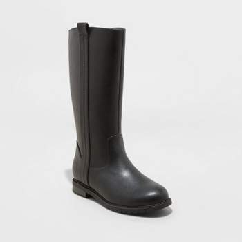 Girls' Ryleigh Riding Boots - Cat & Jack™ Black