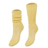 Kids Cotton Knee High Slouch Socks – 1 Pair – Ages 3-15 – Soft, Elastic & Breathable - 3 of 4
