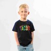 The Juniper Shop Let's Get Tacos Varsity Youth Short Sleeve Tee - 3 of 4