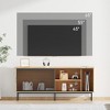 63" Modern TV Stand,Wooden Entertainment Center Multi-Room Media Console - 4 of 4