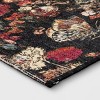 1'8"x2'10" Washable Bleak Forest Scatter Woven Accent Rug Black - Threshold™ - 3 of 4