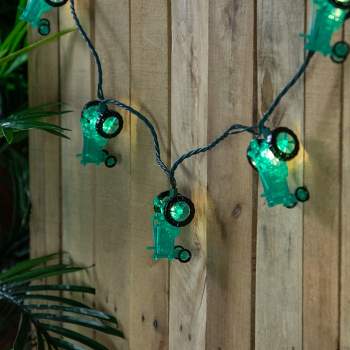 Northlight 10-count Bass And Bobber Patio Light Set, 6ft Green Wire : Target