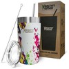 Healthy Human Stainless Steel Tumbler with Straw & Lid |(20oz, Art Deco) - image 4 of 4