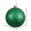 Vickerman Green Ball Ornament - 2 of 4
