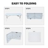 PAGED 4ft Portable Dining Table Simple Folding Camping Dining Table with Fixed Handle for Indoor and Outdoor - 4 of 4