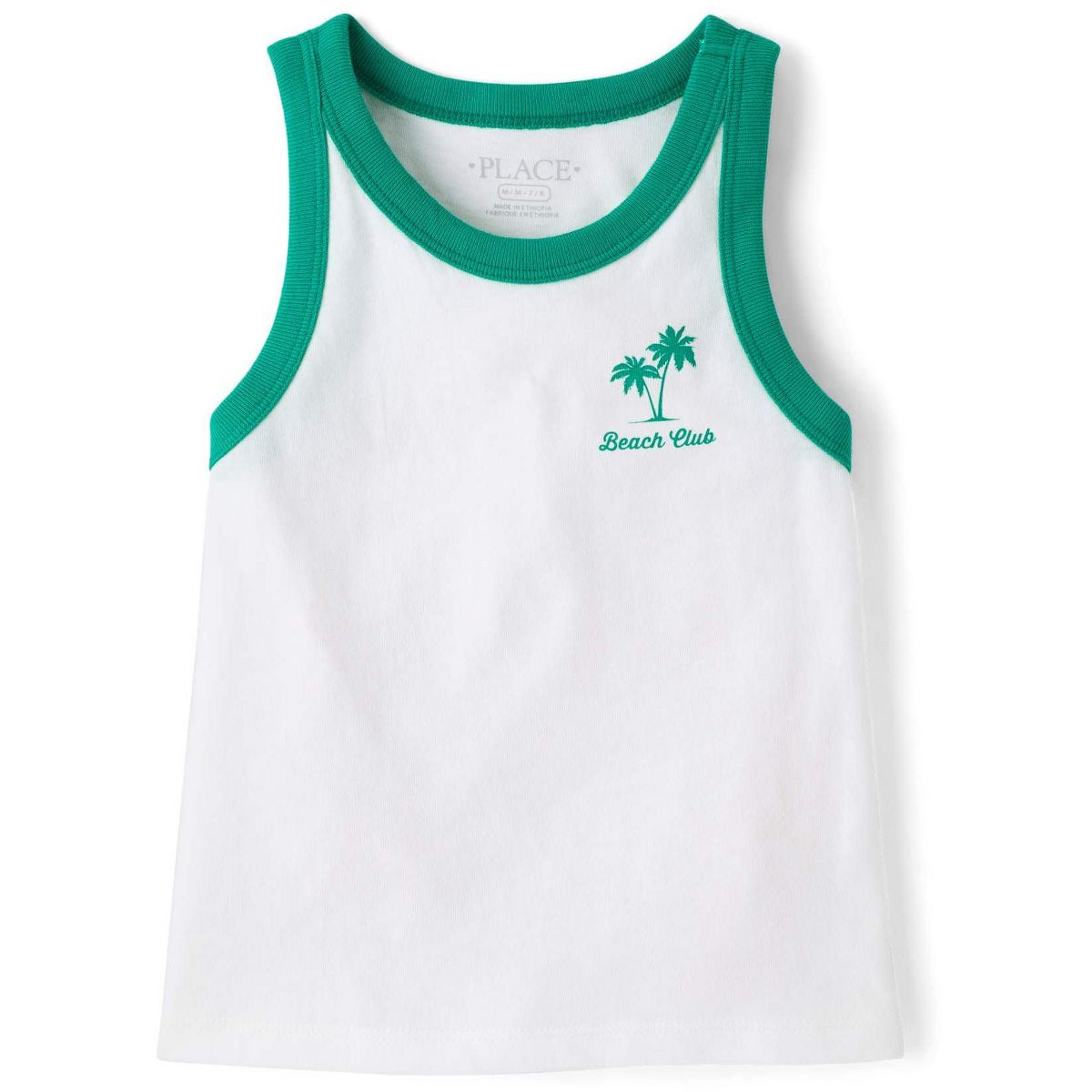 The Children's Place Girls Sleeveless Colorblock Graphic Tank Top - thumbnail 6
