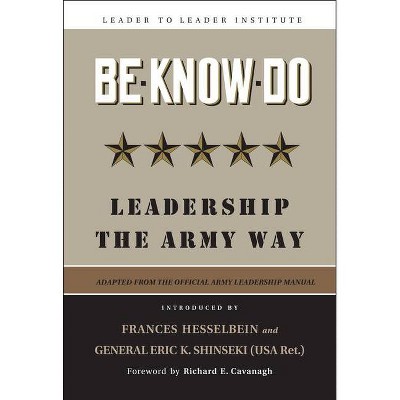 Be-Know-Do - (Frances Hesselbein Leadership Forum) by  U S Army (Hardcover)