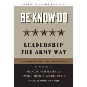 Be-Know-Do - (Frances Hesselbein Leadership Forum) by  U S Army (Hardcover) - 1 of 1