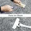 Hallway Runner Rug Non-Slip Plush Shag Area Rug, Modern Solid Design, Ultra-Soft Thick Carpet Runner for Hallways, Kitchen, Laundry - 4 of 4
