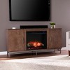 Dibbonly Electric Fireplace with Media Storage - SEI - 2 of 4