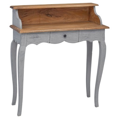 vidaXL Writing Desk Solid Reclaimed Wood 31.5"x15.7"x36.2"