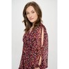 WEST K Women's Jewel Split Sleeve V-Neck Mini Dress - 2 of 4