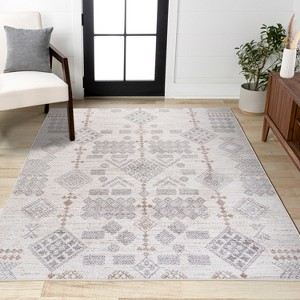 JONATHAN Y Bhalil Berber Diamond Geometric Area Rug - 1 of 4