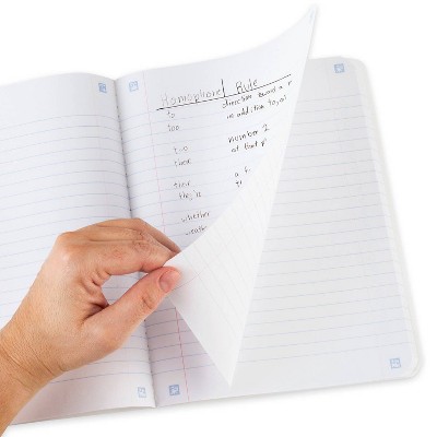 Five Star 80pg Wide Ruled Composition Notebook 9.75&#34;x7.5&#34;_4