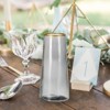 Unique Bargains Glass Minimalist Wedding Table Centerpieces Decor Flower Vase - 3 of 4
